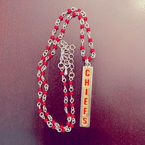 Kansas City Chiefs Beaded Necklace